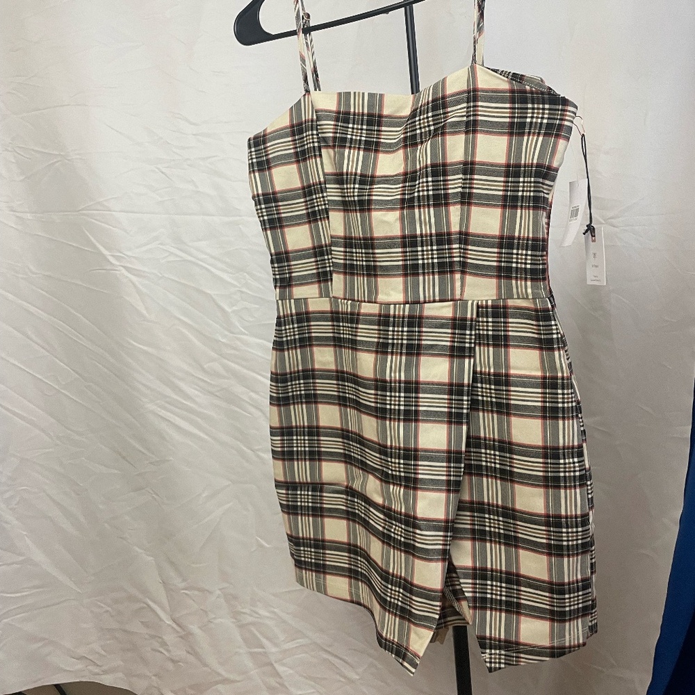 Cocktail Dress/Romper with Spaghetti Straps
